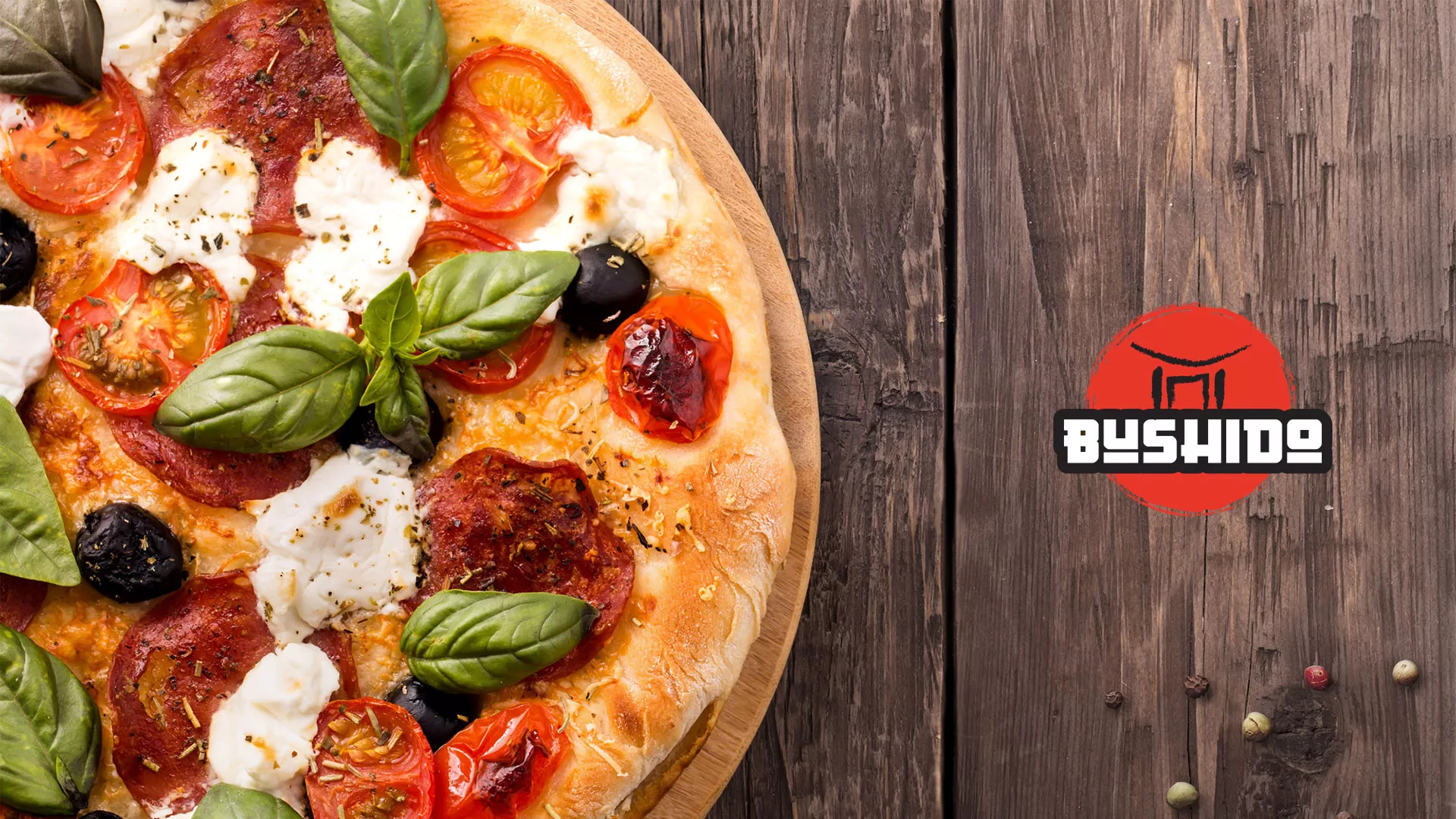 Разработка сайта для пиццерии «BUSHIDO» в Яхроме