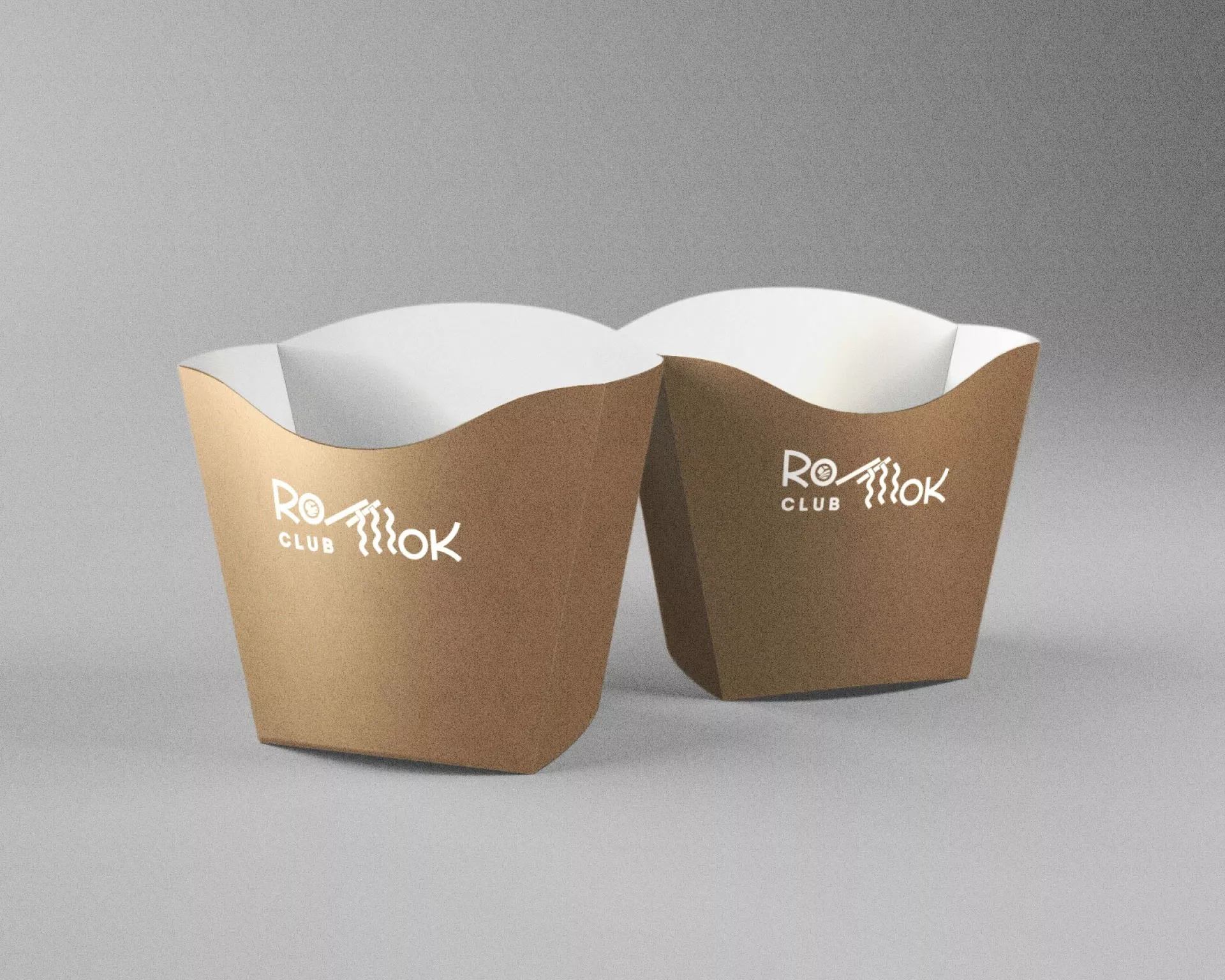 Создание дизайна упаковки суши-бара «Roll Wok Club» в Яхроме