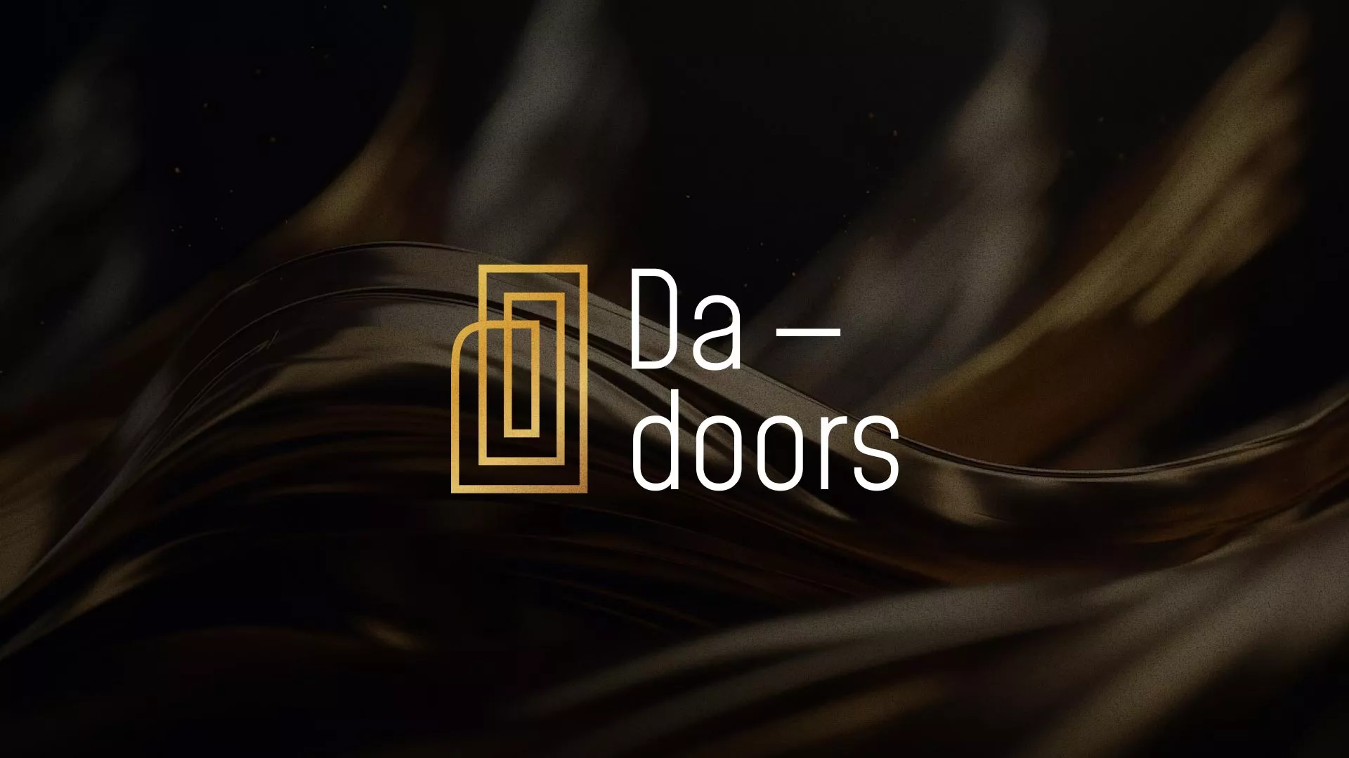 Разработка логотипа для компании «DA-DOORS» в Яхроме