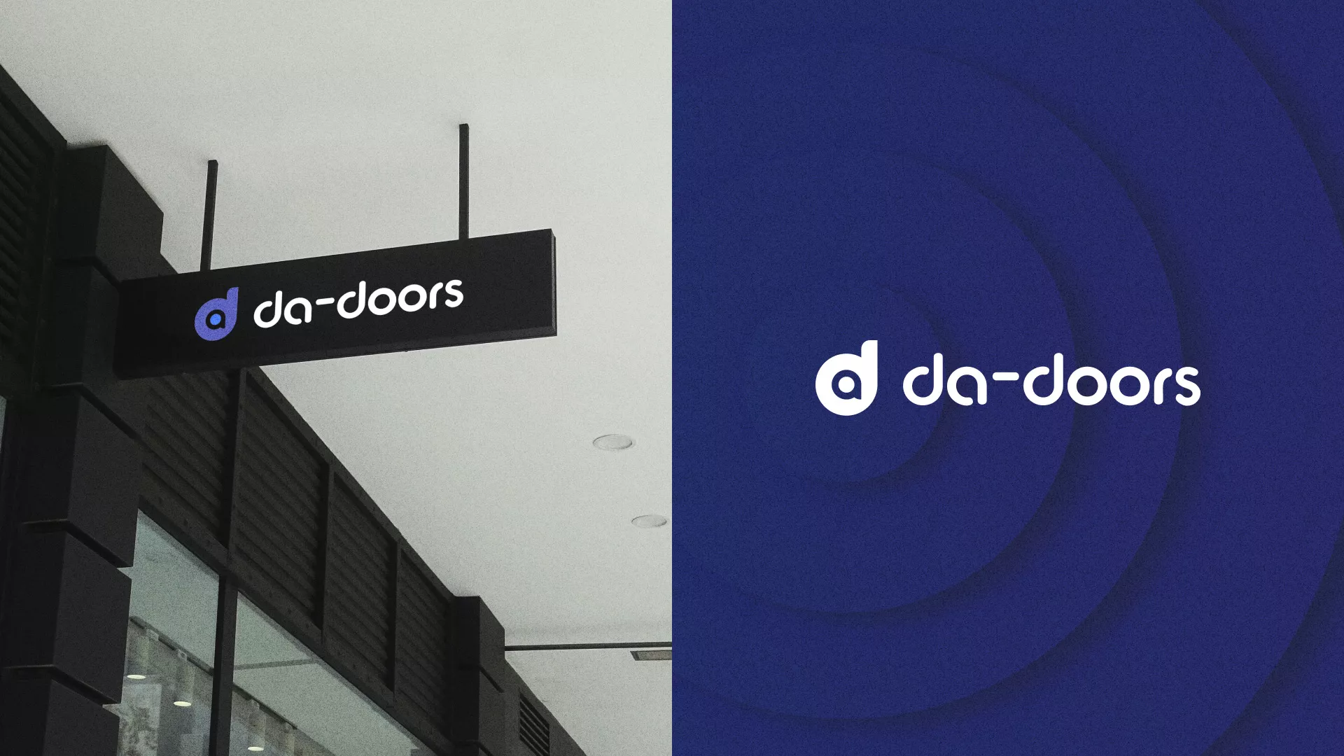 Разработка логотипа компании по продаже дверей в Яхроме